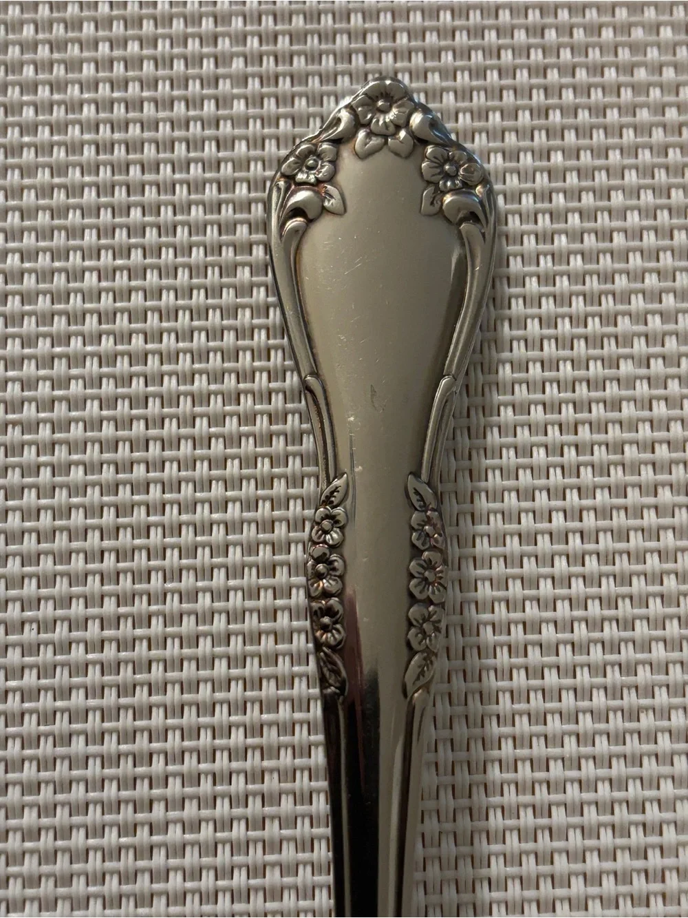 Lot of Oneida Deluxe Mansfield Stainless Steel Serving Set and Spoons.